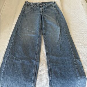 American Eagle Outfitters Blue Flare Jeans